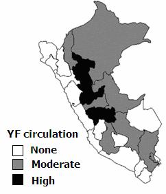 YF is also present in some deep river valleys of mountainous areas (e.g. Rio Marañon & Rio Huallaga) (cf. Figure 19).
