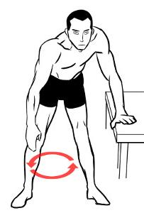 Begin wrist and hand exercises: Bend the wrist forwards and backwards Tilt the wrist from side to side. Circle the wrist in a clockwise and anticlockwise direction.