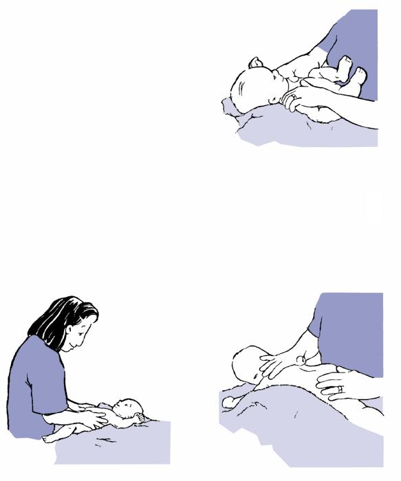 BABY MASSAGE Time used for massage can be relaxing and enjoyable for mother and baby.