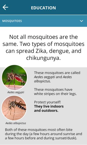 geobased symptom and mosquito data Experts