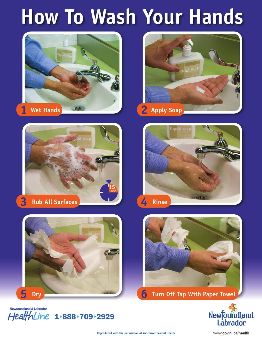 Clean, Cover and Contain Hand washing Hand washing is extremely important and is one of the most important things that you can do to protect yourself and