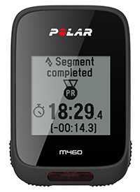 4. Sync your M460. Your 20 top favorites including the Strava Live Segments you have imported from Strava.com are transferred to your M460.