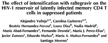 Raltegravir Intensification Raltegravir intensification in nine
