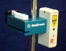 Attach Becker Laser Pole Clamp to IV 