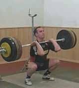 Areas of application in athletics: This classic form of squatting is applied in all events of athletics and it belongs unequivocally to the most important exercises for the development of maximum