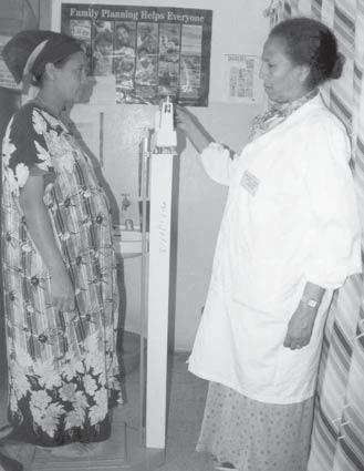 Page 6 MATERNAL HEALTH Improving maternal health is a major public health concern in Eritrea.