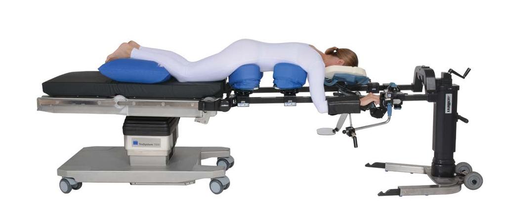 The advanced accessories adjust to fit the individual patient s anatomy.