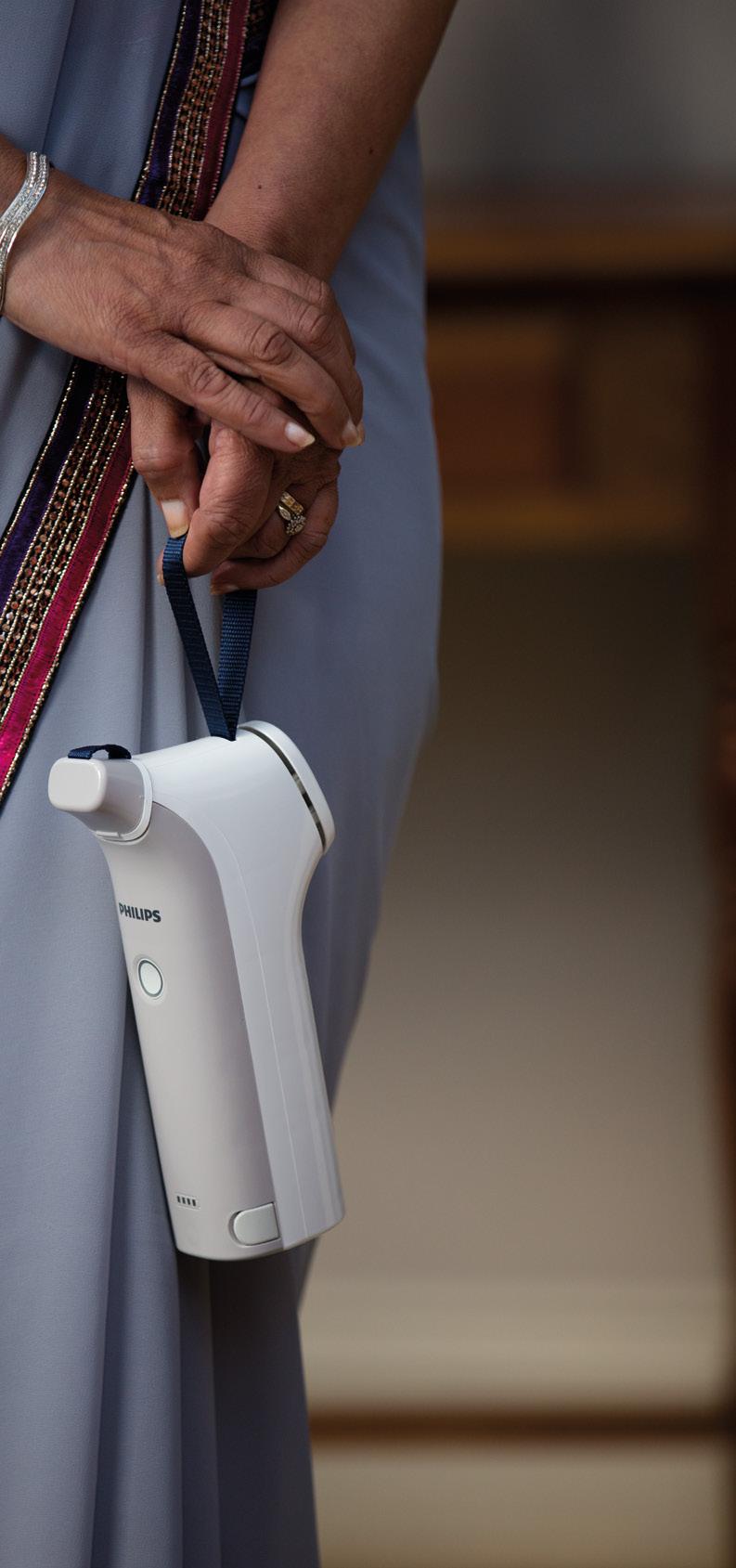 The benefits of VitaBreath Just a single button and no adjustable settings means there s no set-up required by the clinician, carer or patient.