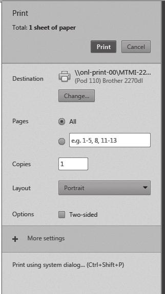 5. Print your certificate.