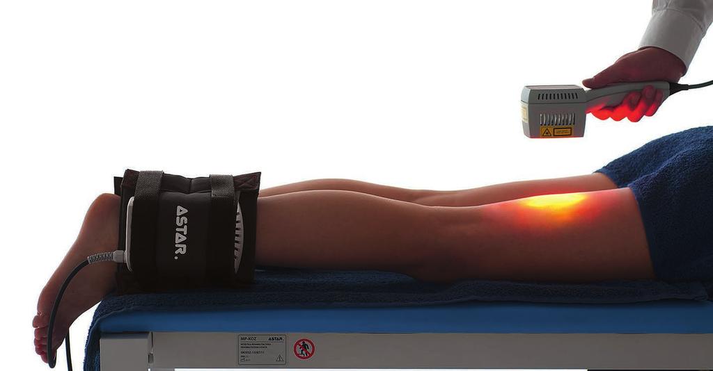 MAGNETOTHERAPY (optional) CPE type plate applicators intended for locally focused magnetotherapy optional magnetic field application with the use of one or two