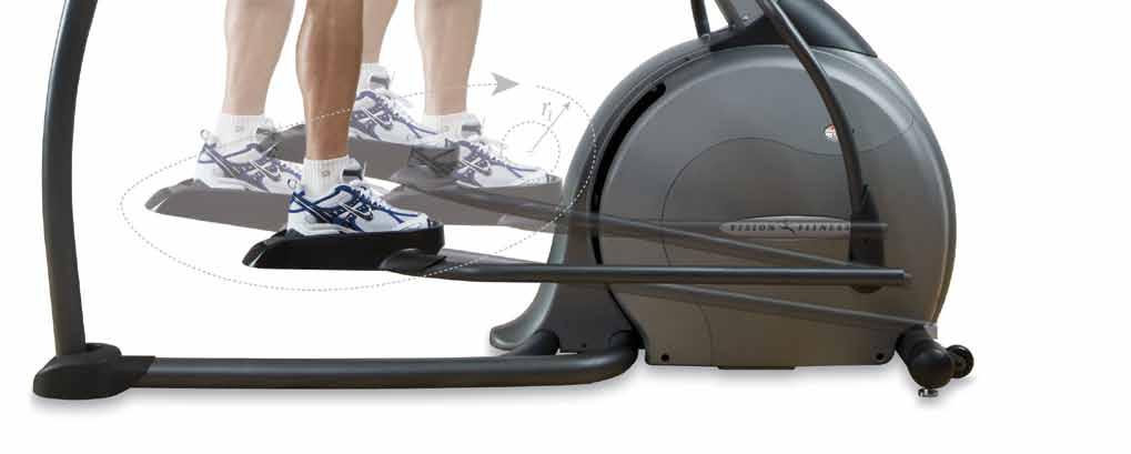 Our Suspension Elliptical trainers have the most natural elliptical footpath on the market.