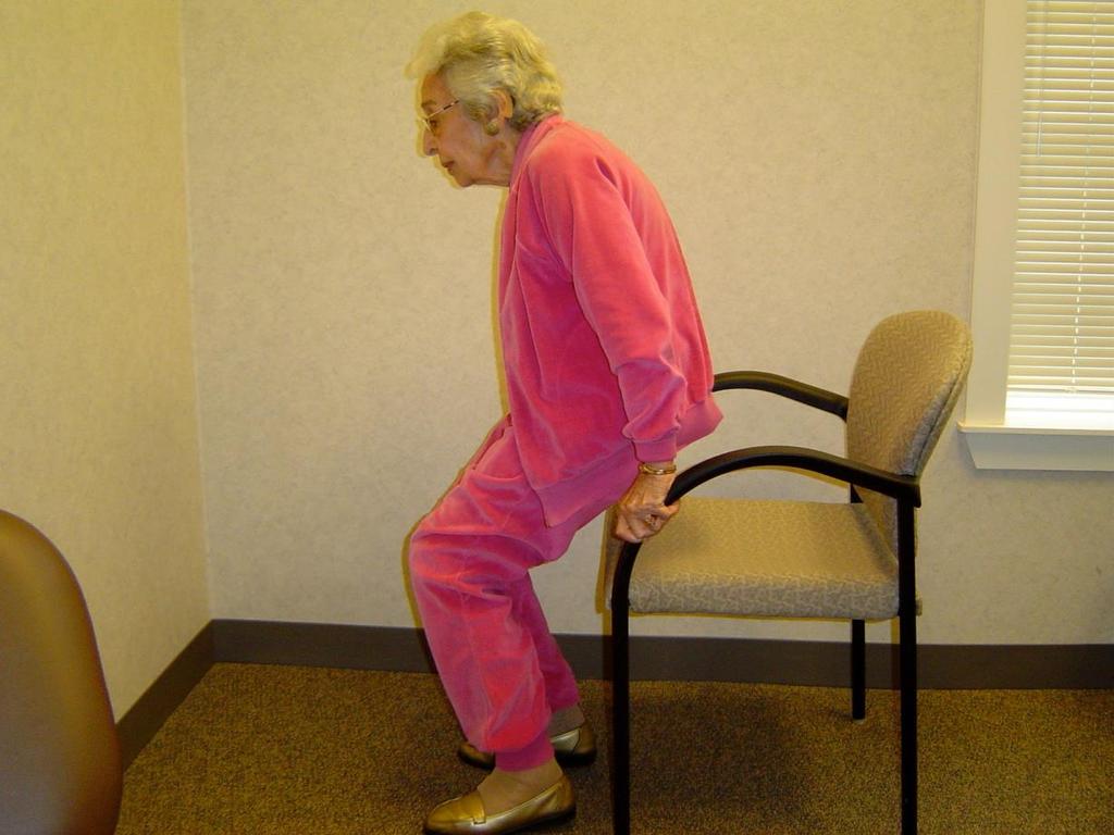 Top Tips #1 If you fall back in your chair when you try to stand, you are likely doing 1 of 2 things incorrectly.