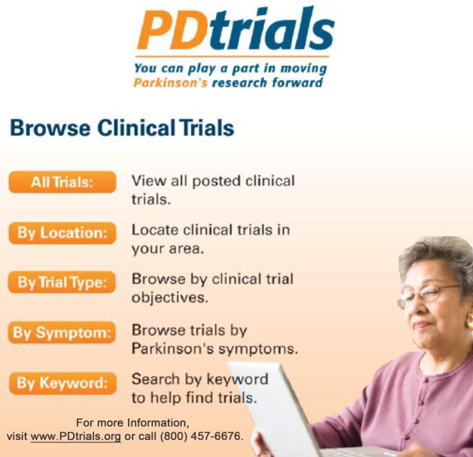 Don t forget, we physical therapists need volunteers for our clinical trials too!
