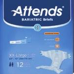 Attends high-performance briefs are designed to manage HEAVY TO SEVERE levels of incontinence.