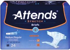 (40-70, 140-300 lbs) 1000031410 DDSLXL 96 4 Bags of 24 BETTER ATTENDS BRIEFS Heavy to Severe Incontinence Medium (32-44, 140-220 lbs) 1000024229