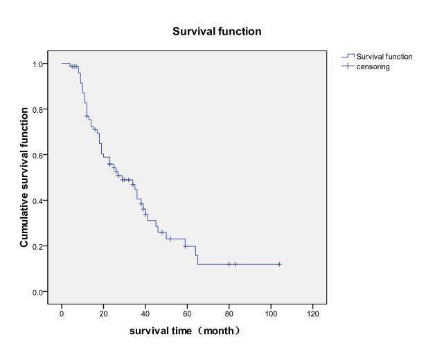 The clinical characteristics and prognosis of 73 patients with Nonfunctional Gastroenteropancreatic neuroendocrine neoplasm: a 10-year retrospective study of a single center RESEARCH treatment to