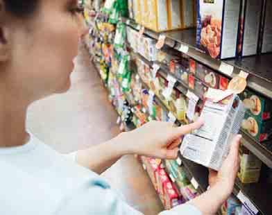 Your provider may tell you to reduce the amount of fluid you drink as well. Reading Food Labels Read food labels to keep track of how much sodium you eat.