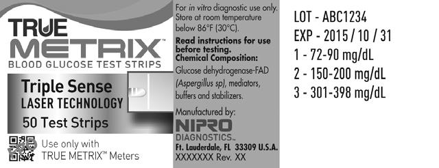 (Control solution - 3 months after first opening or date next to EXP on label; test strips - 4 months after first opening or date next to EXP on labels.) Discard expired products and use new products.
