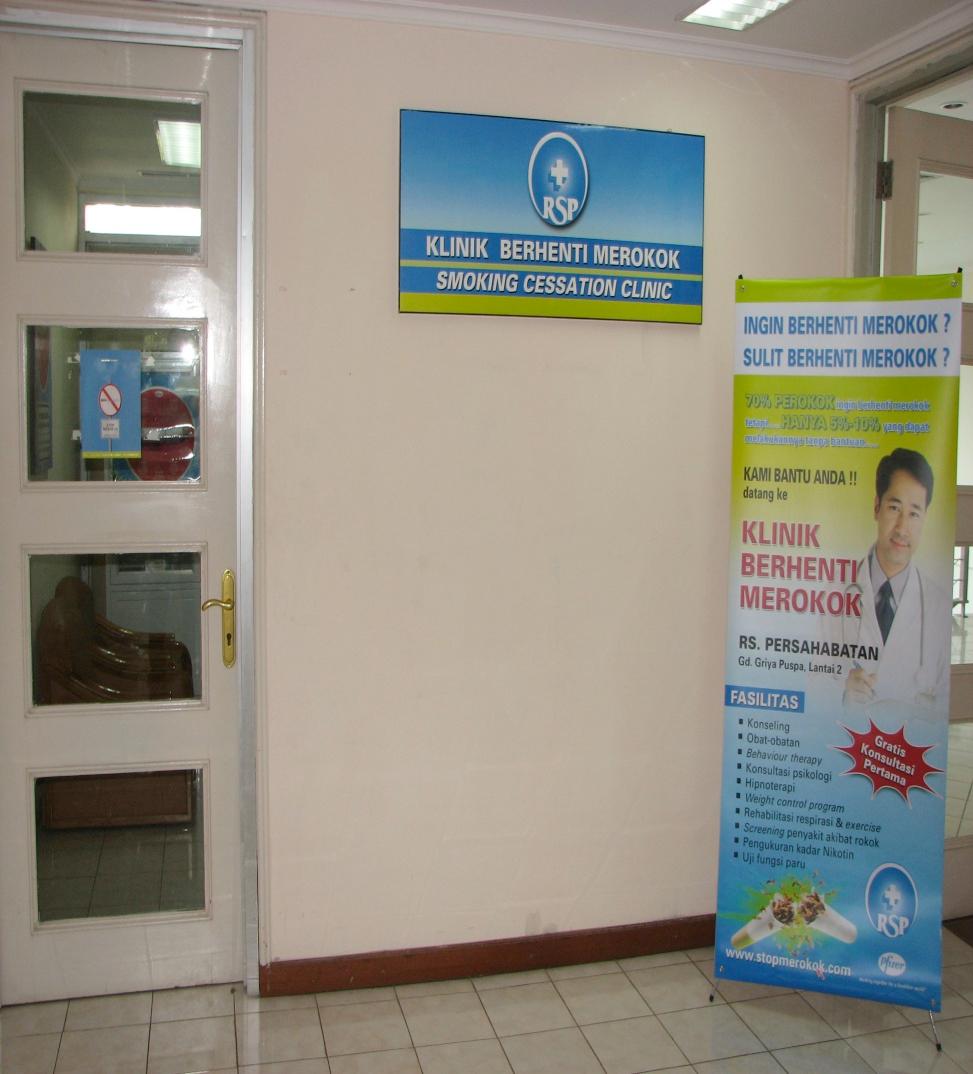 Okt 2008 Smoking Cessation Team at Persahabatan Hospital were
