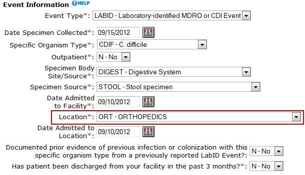 LabID Event s MDRO/CDI Protocol Use the MDRO/CDI protocol to identify MRSA bacteremia and C. difficile LabID events ALL identified MRSA bacteremia and C.