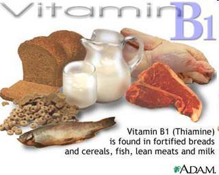 Source of vitamin B 1 paddy