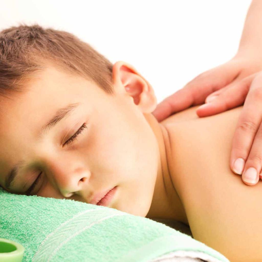 KIDS (40MIN. - 600THB++) We are pleased to encourage parents to share the joy and relaxed feeling of professional massage with their children.