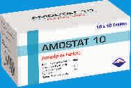 Cardio-Vascular Therapies [Antihypertensives/ Antianginals/ Antihyperlidemics] AMOSTAT 2.5 / AMOSTAT 5 / AMOSTAT 10 ENA-2.5/ENA 5 / ENA 10 / ENA 20 Amlodipine Enalapril Maleate 2.5 mg/5 mg/10 mg 2.
