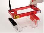 Multi-well Plates Ideal for High Throughput Electrophoresis Average run-time is just 15 to 30 minutes Direct