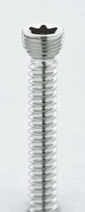 4 mm Cortex Screws For use in round or Combi holes Self-tapping, StarDrive Recess Lengths from 6 mm to 30 mm