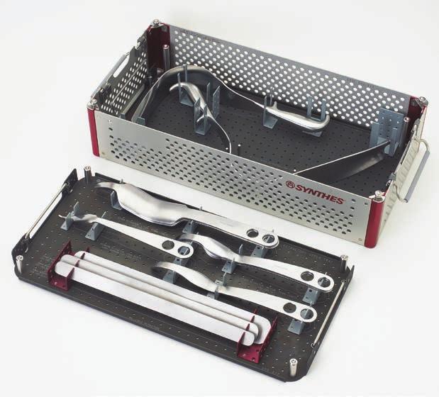 Pelvic Retractor Set A wide range of retractors (pelvic, Hohmann, sciatic nerve and malleable) within the Pelvic Retractor Set provide more options to aid the surgeon in achieving good visibility