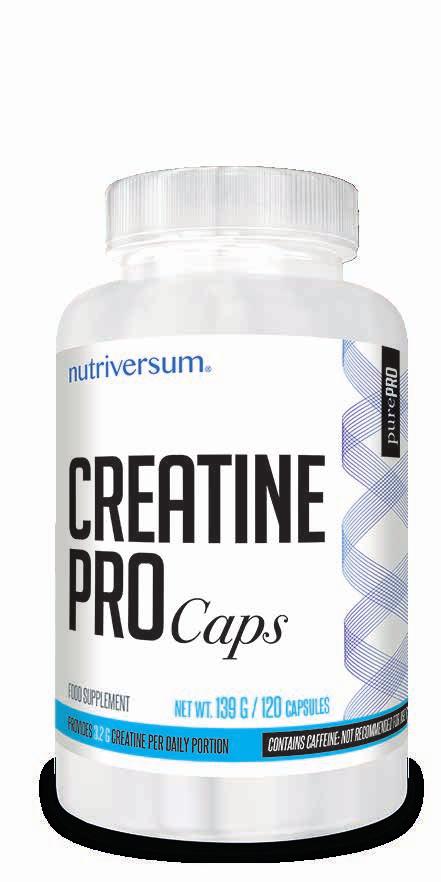CREATINE PRO A capsule with 3600 mg of micronized creatine monohydrate per serving. The PurePRO CREATINE PRO capsule contains pure creatine monohydrate in micronized form.