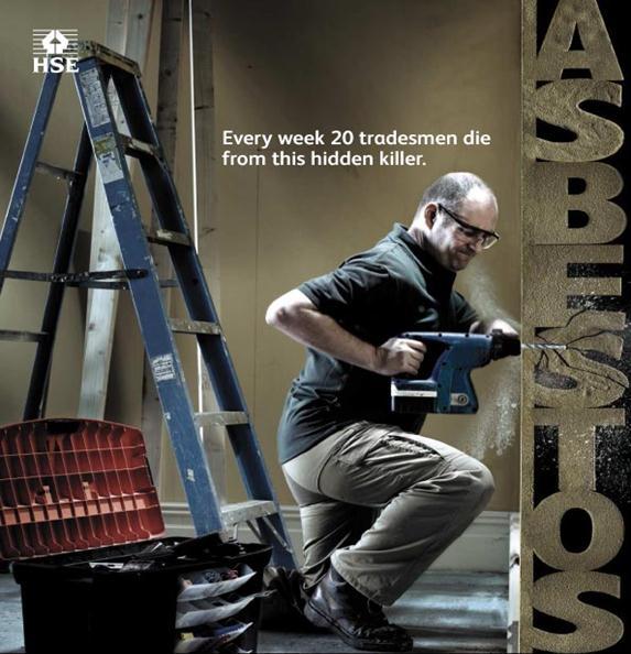 Asbestos - tradesmen Asbestos still around Tradesmen the group at risk 1000/year dying Unaware of