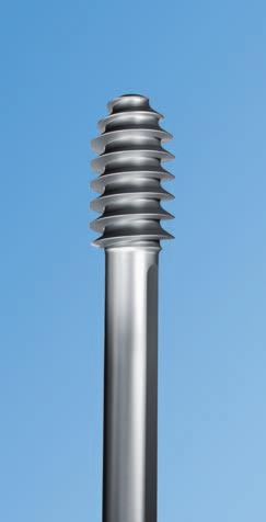 specially designed tip of the blade allows for compaction of the bone when the blade is inserted.