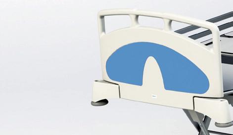 The powder coated frame has an open design, giving superior