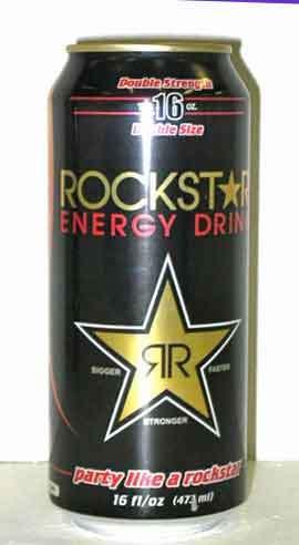 energy drinks that contain no alcohol.