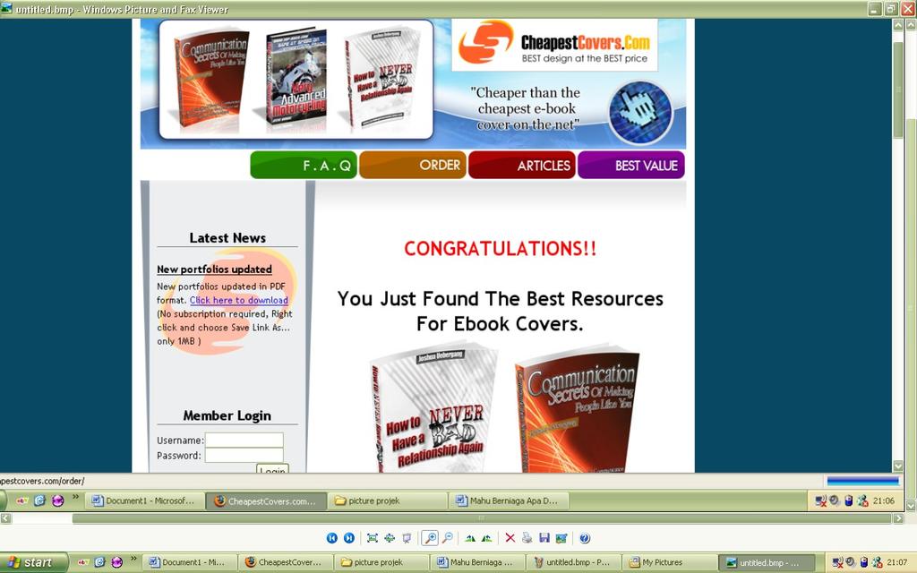 http://www.cheapestcovers.com juga salah satu contoh model perniagaan internet menawarkan perkhidmatan mereka bentuk ecover.