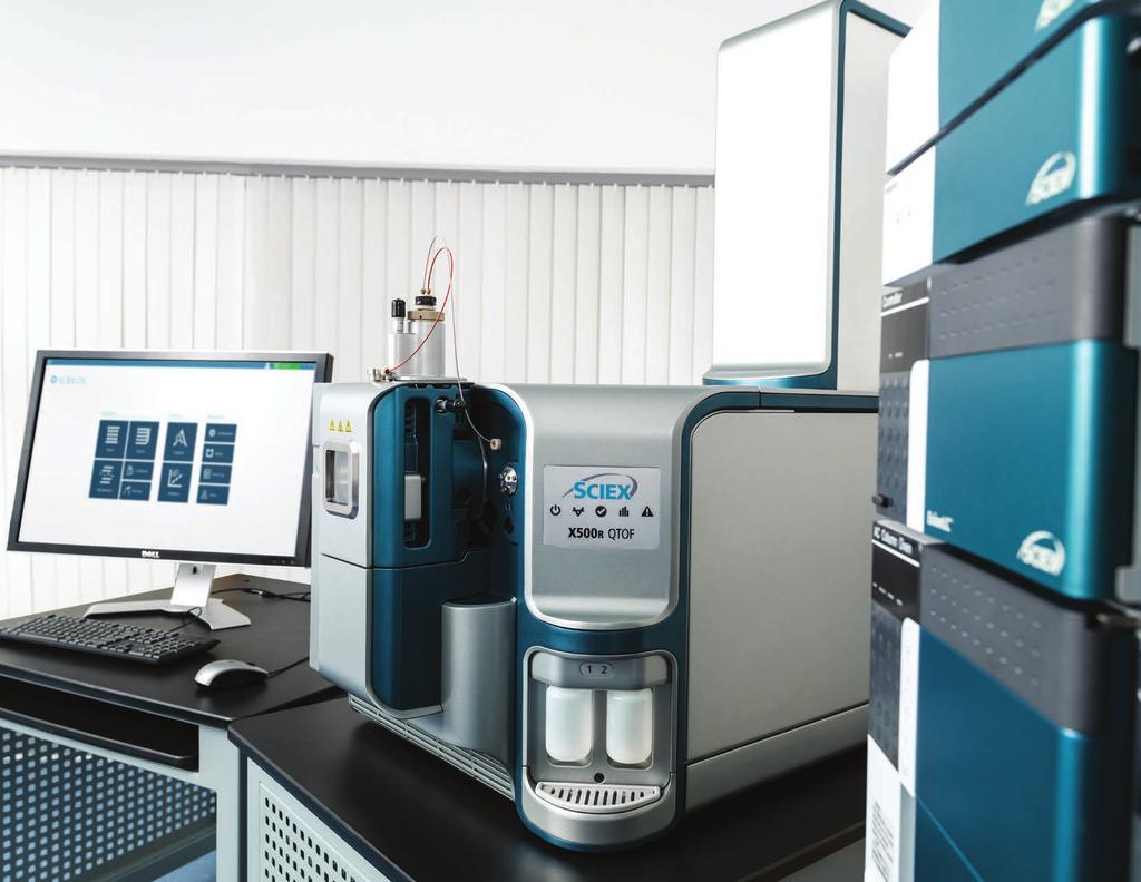 Made For Routine Testing Labs The new X500R QTOF System By listening carefully to what you really want and need in a mass spec system, we created the X500R QTOF, the first solution in our