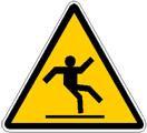 Avoiding Slips, Trips, and Falls (Continued) Statistics show that the majority (60 percent) of falls happen on the same level resulting from slips and trips.