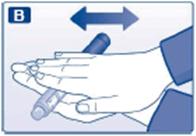 Your FlexPen is a prefilled, dial-a-dose insulin pen. You can select doses from 1 to 60 units in increments of 1 unit.
