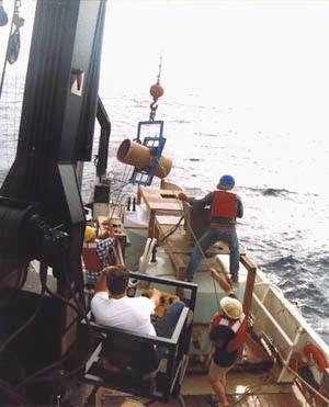 IronEX I: 1993, Equatorial Pacific near Galapagos Islands.