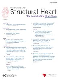Structural Heart The Journal of the Heart Team ISSN: