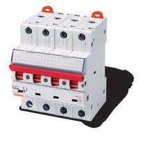 90 AM range Modular accessories Control The control accessories allow the loads connection and disconnection, and electrical system isolating.