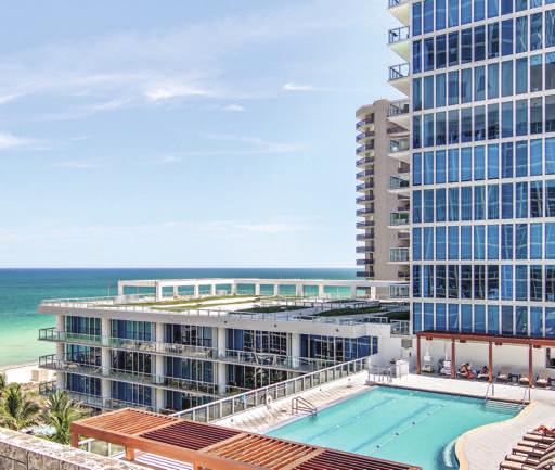 LOCATION With a coveted oceanfront address, Carillon Miami Wellness Resort is located in the Miami Modern architectural district on North Miami Beach.