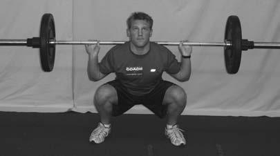 Back Squat is the strongest of the squat lifts used as the reference for selecting weights for the other squat lifts works primarily the glutes, quads and hams almost every muscle is used in the lift