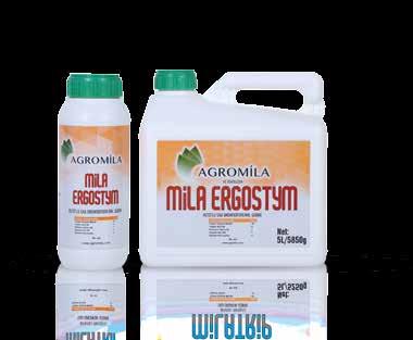 MİLA ERGOSTYM Block the Stress Genes of the Plant Thanks to its ingredients enriched with seaweed, amino acids, enzymes, vitamins, cytokine, and special activator, MİLAERGOSTYM is a unique product
