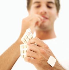 NICOTINE REPLACEMENT THERAPY Nicotine replacement therapies (NRT), medication and other quit therapies can help you deal with withdrawal symptoms and lessen your urge to smoke.