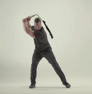 Behind Lunge And Whip Rotational Reverse