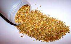 INTRODUCTION Bee pollen consists of a "mix" of floral pollen, nectar and salivary secretions agglutinated in acorns that are collected in the entry of worker bees into the hive.