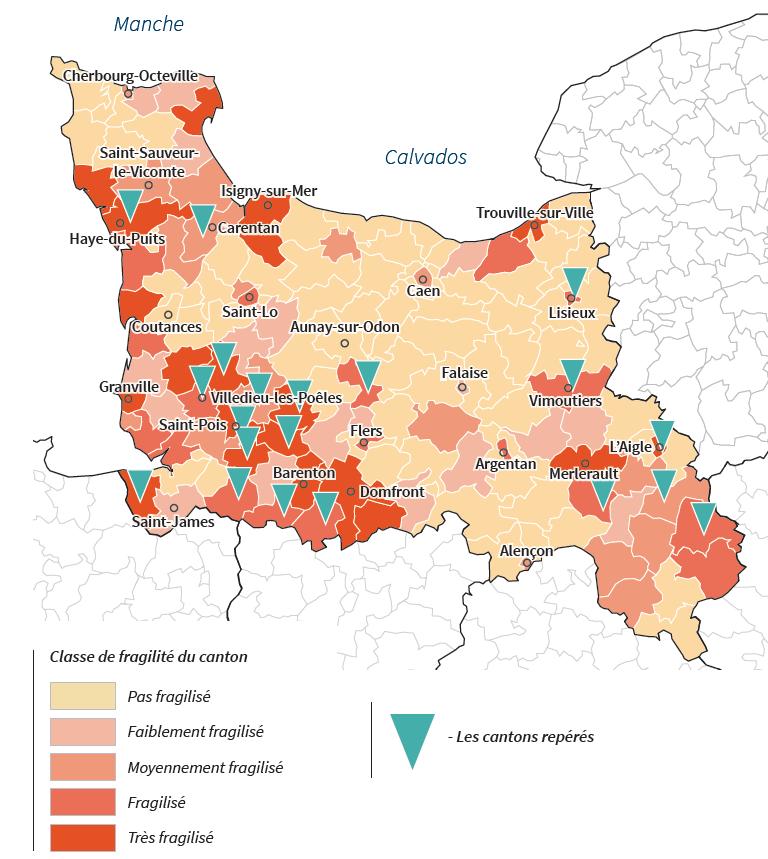 Frailty observatories Example of action Normandy: 31 at-risk territories identified Financial frailty Isolation situation Limited health care