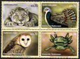 60 342-45 55 Endangered Species: Sloth Bear, Eid s Deer, Cherry-crowned Mangabey, Wild Water Buffalo, Block of 4. 16 25.75 7.75 6.50 346 55 Indigenous Art Sheet of 6... 9.